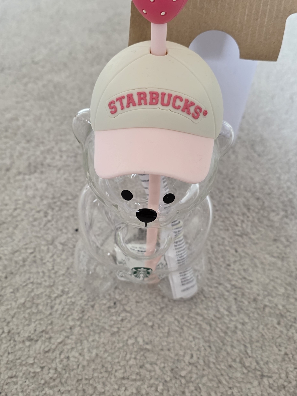 Starbucks Pink Bearista Cup NWT